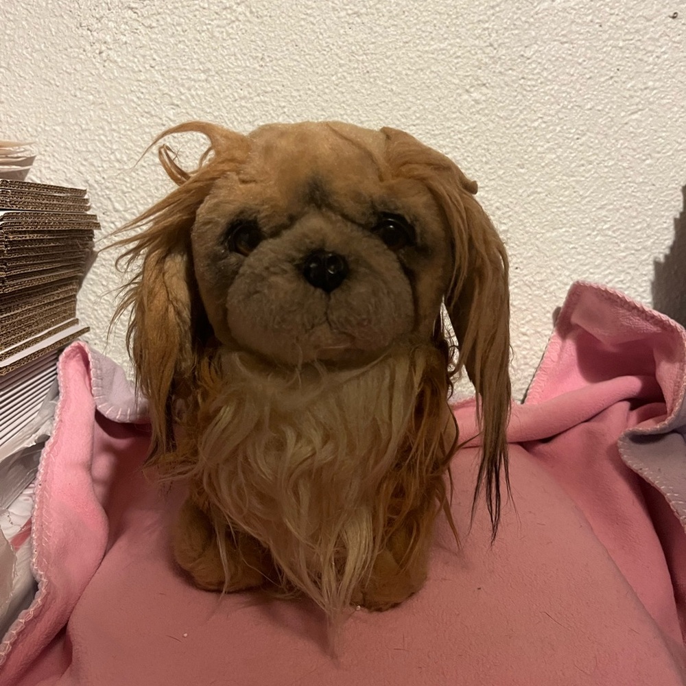 1984 Applause Avanti Wallace Berrie & Co. Pekingese dog plush
